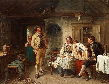 "Ett misslyckat frieri" (= A failed proposol)