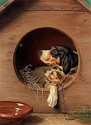 Sample artwork by Johan Holst (1841 - 1917), known for painting - View similar artists and auction records