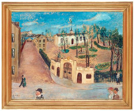 Sample artwork by Gideon Borje (1891 - 1969), known for painting - View similar artists and auction records