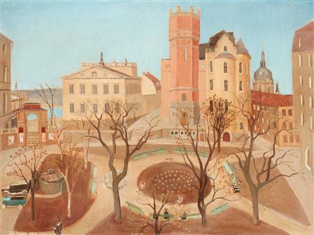 View over Mosebacke square, Stockholm