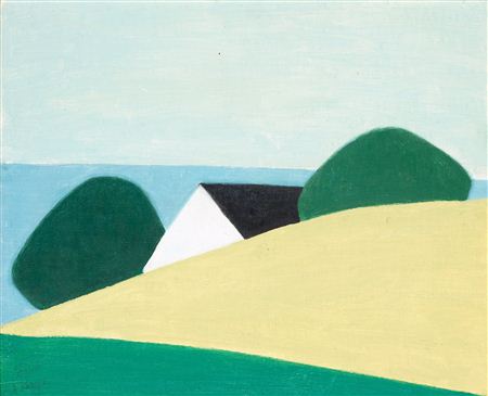 House by the sea, Öland, Sweden by Axel Kargel - Auction record, sale price, and art valuation. Compare with similar artists and explore comparable artworks.