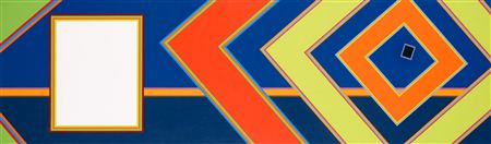 Sample artwork by Peter Freudenthal (Born 1938), known for geometric abstraction, constructivism, painting - View similar artists and auction records