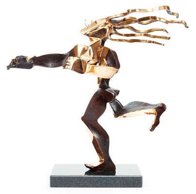 Running woman