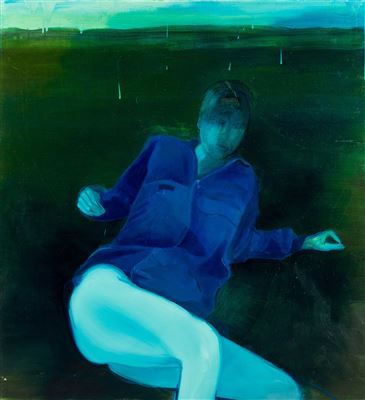Sample artwork by Sara-Vide Ericson (Born 1983), known for psychologically charged realist compositions that explore ritual, memory, and the nordic landscape through staged enactments and symbolic imagery - View similar artists and auction records