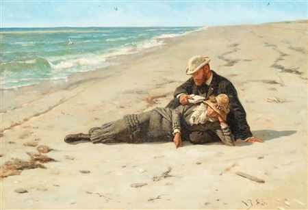 Sample artwork by Valdemar Irminger (1850 - 1938), known for painting - View similar artists and auction records