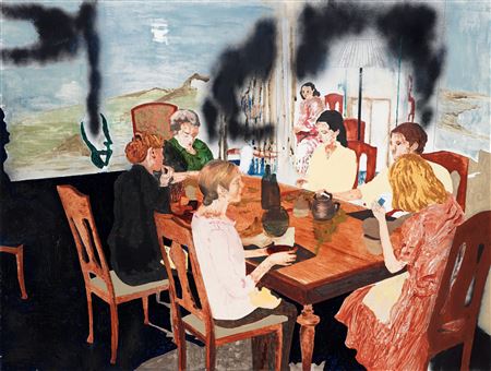 Travelling in the Family by Karin Mamma Andersson - Auction record, sale price, and art valuation. Compare with similar artists and explore comparable artworks.