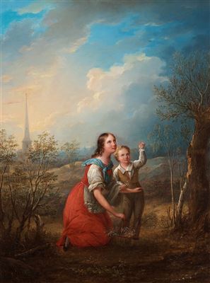 Sample artwork by Fredrik Westin (1782 - 1862), known for painting - View similar artists and auction records