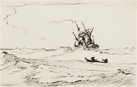Marine by Carl August Ehrensvard - Auction record, sale price, and art valuation. Compare with similar artists and explore comparable artworks.