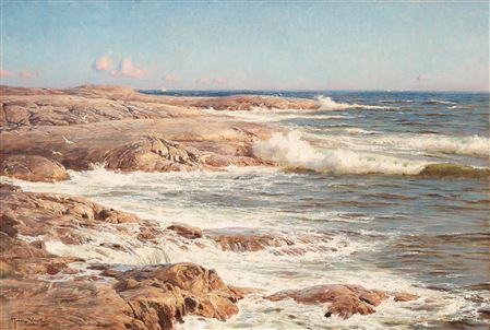 Rocks by the sea, Marstrand