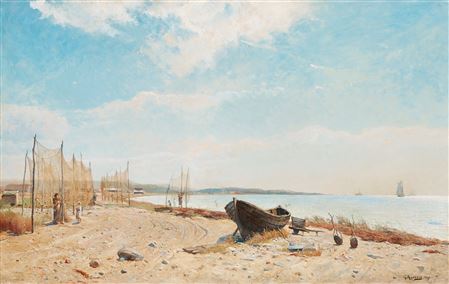 "Råå fiskeläge" (Råå fishing village, Skåne)