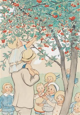 "Dags visor" (The songs of Dag) by Elsa Maartman Beskow - Auction record, sale price, and art valuation. Compare with similar artists and explore comparable artworks.