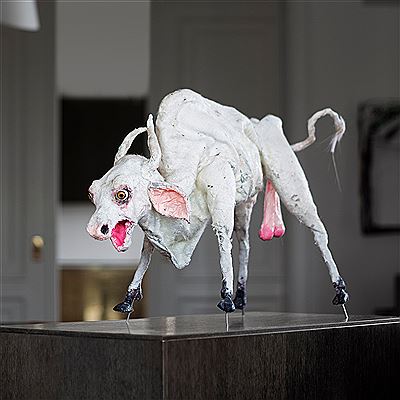 Sample artwork by Nathalie Djurberg (Born 1978), known for video art, film making - View similar artists and auction records