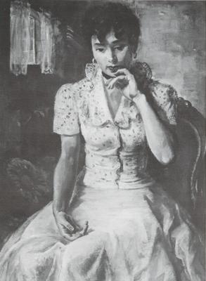 Girl in a Pink Skirt, 1953
