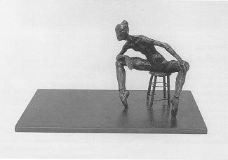 Sample artwork by Al Farrow (Born 1943), known for sculpture-dance figure - View similar artists and auction records
