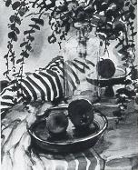 Still Life with Eucalyptus Leaves