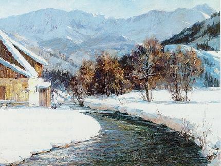 Winter in the Mountains