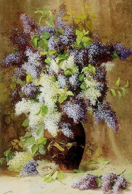 Still LIfe with Lilacs and a