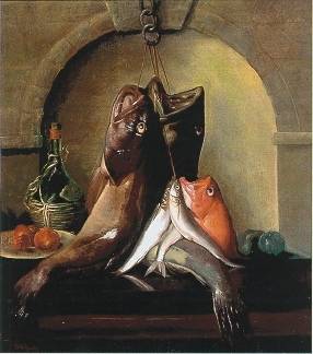 Hanging Fish by Samuel Marsden Brookes - Auction record, sale price, and art valuation. Compare with similar artists and explore comparable artworks.