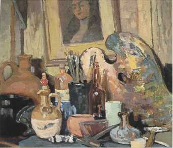 Studio, Laguna Beach by George Kennedy Brandriff - Auction record, sale price, and art valuation. Compare with similar artists and explore comparable artworks.