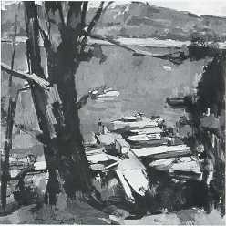 A Dock on Lake Arrowhead