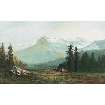 Indian Encampment, Strawberry Valley, California