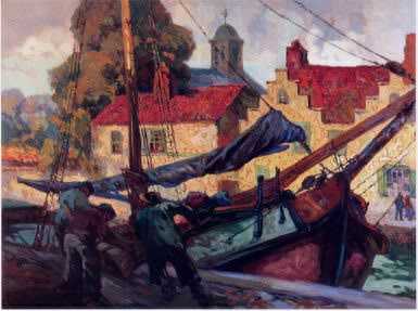 On a Bruges Canal