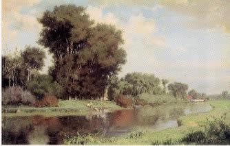 Sample artwork by Charles Francis Browne (1859 - 1920), known for landscape, figure, and mural painting, lithography - View similar artists and auction records