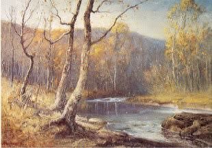 River Through the Forest by Franklin De Haven - Auction record, sale price, and art valuation. Compare with similar artists and explore comparable artworks.