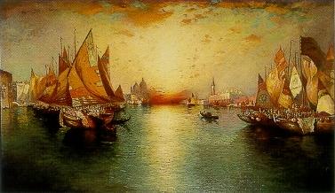 Fete on the Venetian Lagoon by Richard Dey De Ribcowsky - Auction record, sale price, and art valuation. Compare with similar artists and explore comparable artworks.