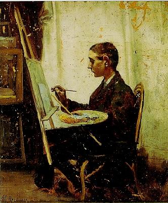 The Young Artist at the Easel