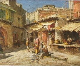 A Street in Delhi, India