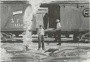 Southern Pacific Railroad by Raymond C Wilson - Auction record, sale price, and art valuation. Compare with similar artists and explore comparable artworks.