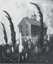 Schoolhouse and Graveyard