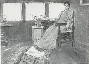 Woman in an Interior