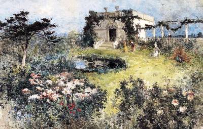 Ladies in a Flower Garden