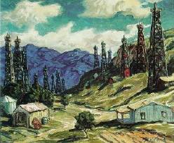 Oil Derricks, Southern Ca by Elliot Bouton Torrey - Auction record, sale price, and art valuation. Compare with similar artists and explore comparable artworks.