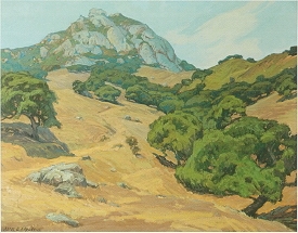 Sample artwork by Aaron Kilpatrick (1872 - 1953), known for landscape, coastal view - View similar artists and auction records