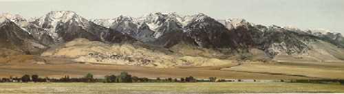A Panoramic View of the Sierras