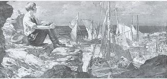 Looking at the Ships by Samuel Frantz - Auction record, sale price, and art valuation. Compare with similar artists and explore comparable artworks.