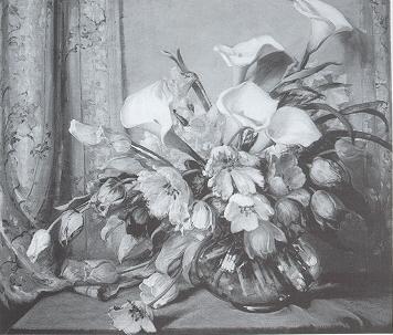 Callas, Tulips and Daffodils by Volney Allan Richardson - Auction record, sale price, and art valuation. Compare with similar artists and explore comparable artworks.
