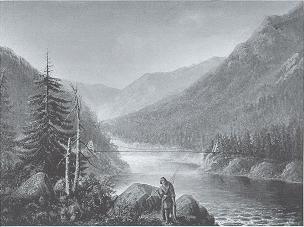 Indian Fisherman Beside a