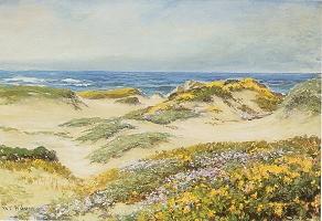 Spring Dunes, Pacific Grove by William Constable Adam - Auction record, sale price, and art valuation. Compare with similar artists and explore comparable artworks.
