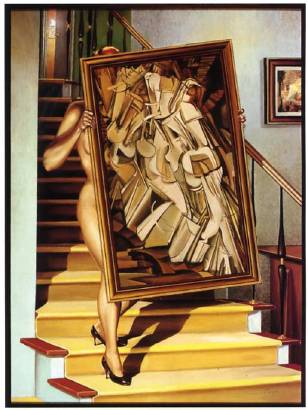 Sample artwork by Jim Beaman (20th century), known for spoof copies of famous paintings - View similar artists and auction records