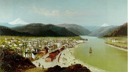 View of Dalues, Oregon