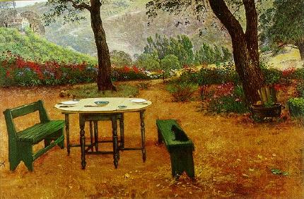 Sample artwork by Walter Cox (1867 - 1930), known for portrait, figure, interiors, gardens - View similar artists and auction records