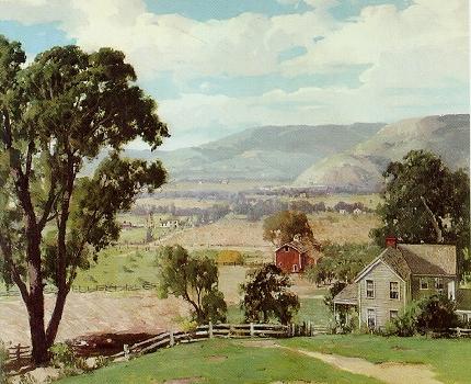 Sample artwork by Fitch Burt Fulton (1879 - 1955), known for california landscape painting - View similar artists and auction records