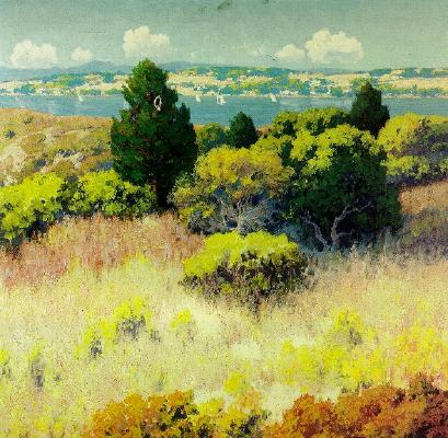 The Bay-San Diego by Maurice Braun - Auction record, sale price, and art valuation. Compare with similar artists and explore comparable artworks.