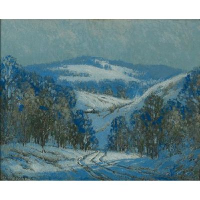 Winter Majesty by Ernest T Fredericks - Auction record, sale price, and art valuation. Compare with similar artists and explore comparable artworks.