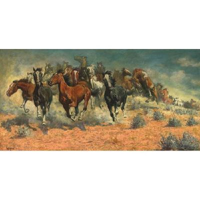 A Mustang Stampede