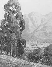 Sample artwork by George Olson (1876 - 1938), known for landscape painting - View similar artists and auction records